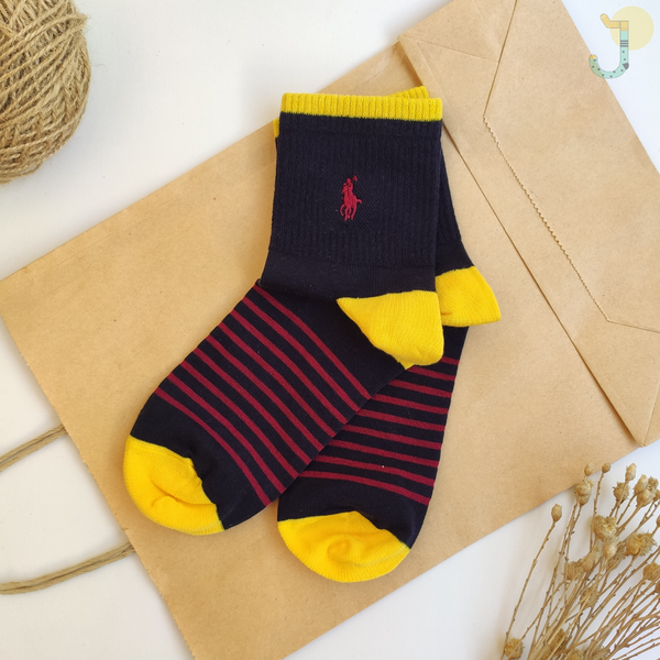 جوراب نیم ساق مردانه کش انگلیسی پولو وارداتی