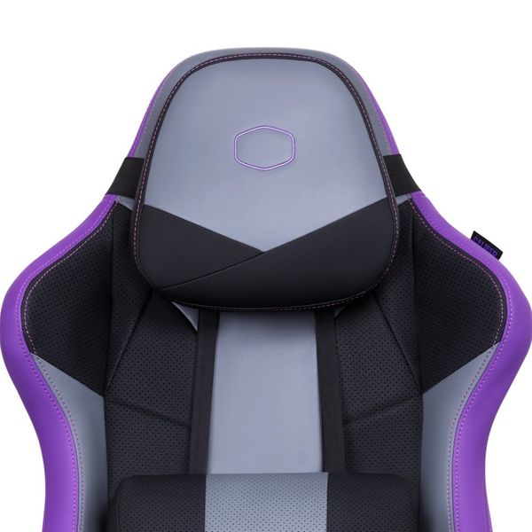 صندلی گیمینگ کولر مستر مدل R3 Black/Gray/ purple