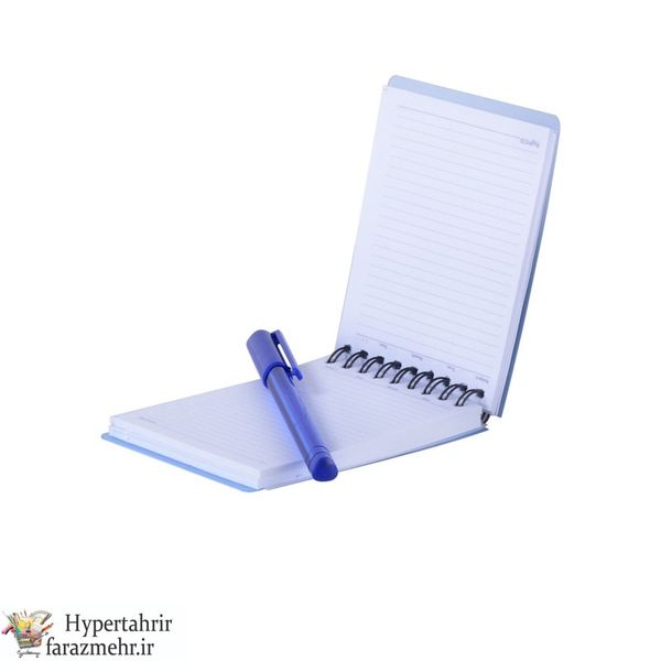 دفتر یادداشت پاپکو(Papco) کد  NB-600-1 رنگبندی (سفید-قرمز-نارنجی-دودی-زرد-سبز-فسفری-فیروزه ای-آبی-بنفش-صورتی)