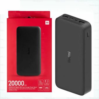 پاوربانک شیائومی مدل Redmi  ظرفیت 20000 میلی آمپر ساعت