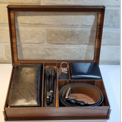 ست تمام چرم مردانه پنج تیکه