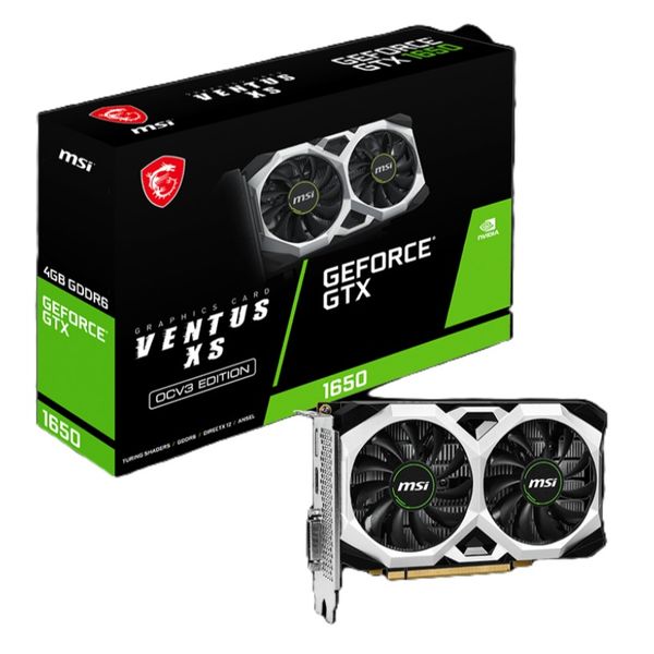 کارت گرافیک ام اس آی مدل  MSI 1650 Ventus XS OCV3 D6 4G