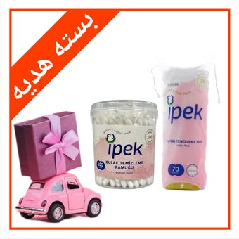 پد آرایش و گوش پاک کن ایپک IPEk اورجینال بسته 2 عددی