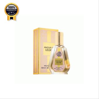 عطر ادکلن آمور دی لوکس لالیک لامور فراگرنس ورد Fragrance world Amour de Leuxe اورجینال حجم 50 میل