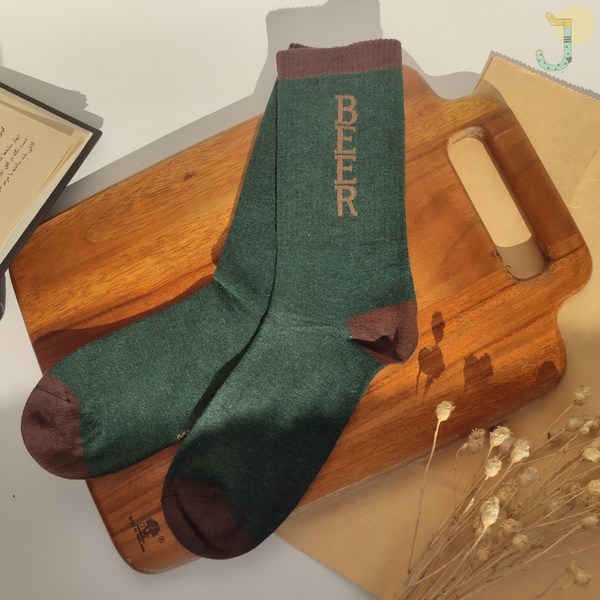 جوراب ساقدار مردانه کش انگلیسی پاشنه پنجه رنگی وارداتی