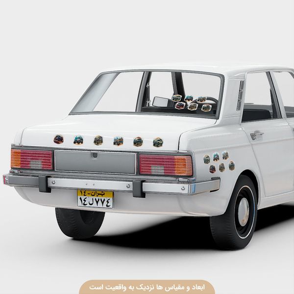برچسب برش خورده مدل آفرود کد 0024 مجموعه‌ی 6 عددی