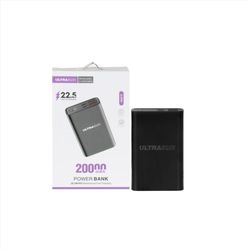 پاوربانک اولتراسور Ultrasur اصلی 22.5W مدل +U-P8 ظرفیت 20000 میلی آمپر ساعت فست شارژ