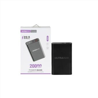 پاوربانک اولتراسور Ultrasur اصلی 22.5W مدل +U-P8 ظرفیت 20000 میلی آمپر ساعت فست شارژ