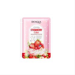 ماسک پا لایه بردار و نرم کننده بیوآکوا Bioaqua کیک توت فرنگی