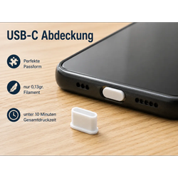 درپوش محافظ پورت USB-C | کاور ضد گردوغبار درگاه شارژ