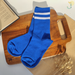 جوراب ساقدار کش انگلیسی یونیسکس طرح دو خط برند دومینو