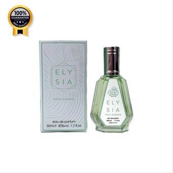 ادکلن زنانه الیسیا پیستا ساندای فراگرنس ورد Fragrance World اورجینال رایحه کایالی یام پیستاچیو جلاتو حجم 50 میل