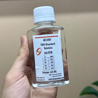 محلول کالیبر tds اراک شیمی 342ppm