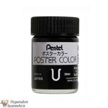 گواش پنتل (Pentel) 30 میل  رنگبندی ( مشکی - سبز 18 - قهوه ای روشن 8 - قهوه ای تیره 64 - آبی آسمانی 72)