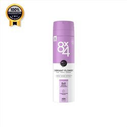 اسپری ضد تعریق هشت در چهار 8*4 اورجینال رایحه Vibrant Flower حجم 150 میل