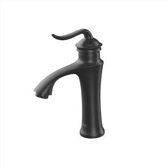 شیر روشویی کسری مدل دانوب مشکی مات