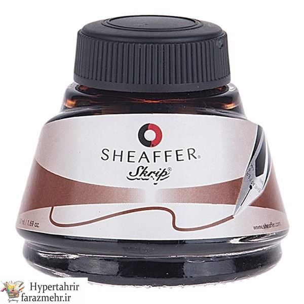 جوهر خودنویس شیفرز ( Sheaffer ) مدل 	 ink حجم 50 میلی لیتر  رنگبندی ( مشکی - قرمز -آبی -قهوه ای- بنفش -سبز -فیروزه ای )