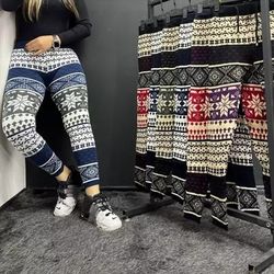 شلوار بافت طرحدار پارچه وارداتی در 5 رنگ کد 1