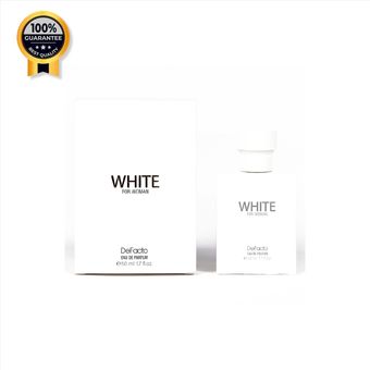 ادکلن زنانه دفکتو Defacto اورجینال رایحه White حجم 50 میل
