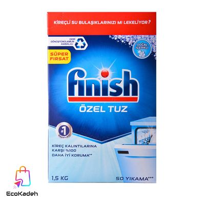 نمک ماشین ظرفشویی فینیش مدل Ozel Tuz وزن 1500 گرم