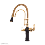 شیر ظرفشویی تصفیه دار اسناپل مدل بیزانس با کارتریج سرامیکی و فنر استیل ضدزنگ