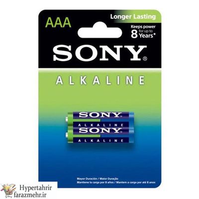 باتری نیم قلم سونی (SONY) مدل  آلکالاین بسته2 تایی