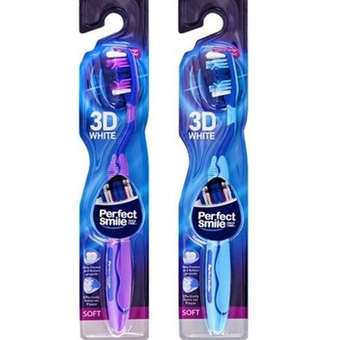 مسواک پرفکت اسمایل (Perfect Smile) مدل  3D White  با برس نرم (soft)