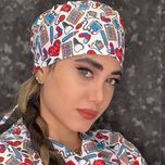 کلاه جراحی طرح مدیکال کد1