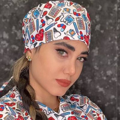 کلاه جراحی طرح مدیکال کد1