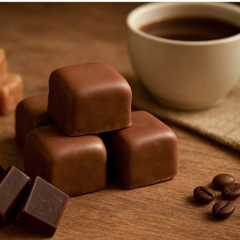 شکلات کنار قهوه