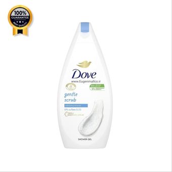 ژل دوش ( شاور ژل ) داو Dove مدل اسکراب ملایم اورجینال حجم 500 میل (شامپو بدن)