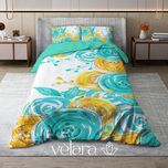 سرویس روتختی پارچه ترک برند ولارا طرح گل‌وگیاه کد R 369