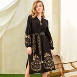 پیراهن خامه دوزی