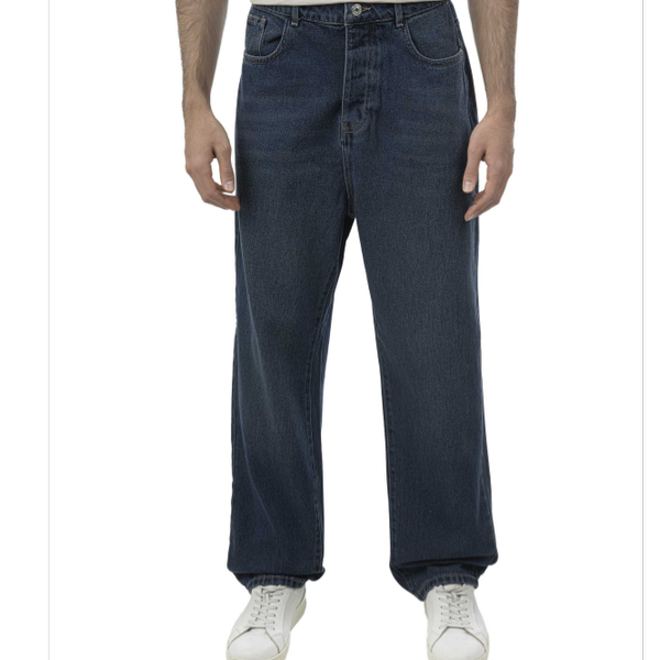شلوار جین Baggy فاق بلند مردانه کدM17S52406C