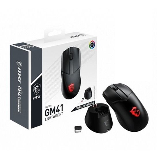 ماوس بی سیم مخصوص بازی ام اس آی مدل CLUTCH GM41