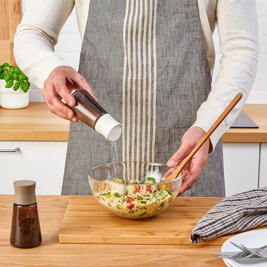 نمک و فلفل پاش 2 تایی ایکیا مدل HALVTOM