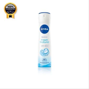 اسپری زنانه نیوآ Nivea اورجینال مدل Fresh natural Infini fresh حجم 150 میل
