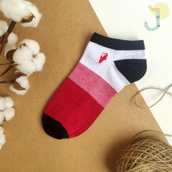 جوراب زیر قوزکی مردانه سه رنگ برند پولو