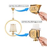 چراغ آویز زیمادر مدل فلور کد ZD-02