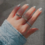 انگشتر ساده