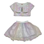 ست نیم تنه و دامن یونی کورن