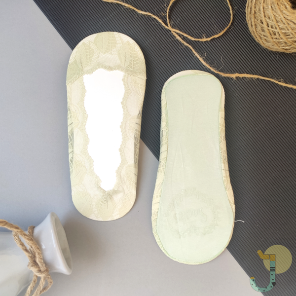 جوراب کالجی زنانه طرح برگ برند وارداتی