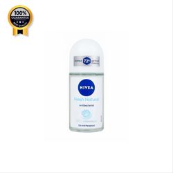 مام رول زنانه نیوآ Nivea اورجینال آنتی باکتریال Fresh Natural 72h حجم 50 میل