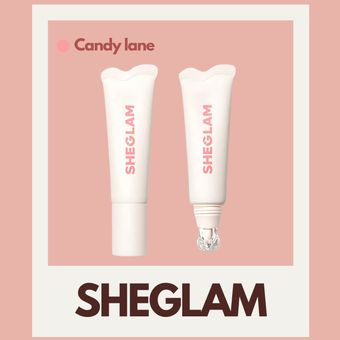 لیپ گلاس کریستالی آبرسان شیگلم ( Sheglam Crystal Glaze Moisturizing Lip Care - Candy Lane )