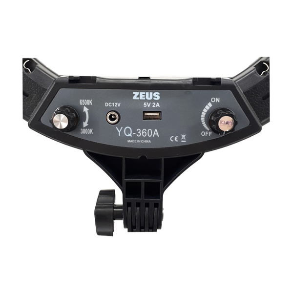 رینگ لایت عکاسی و تولید محتوا ZEUS YQ-360A
