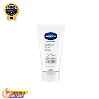 کرم ترمیم کننده و بازسازی کننده دست و ناخن  وازلین (Vaseline) حجم 75 میلی‌لیتر