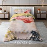 سرویس روتختی پارچه ترک برند ولارا طرح گل‌وگیاه کد R 289