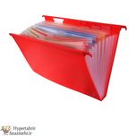 فایل آویز پاپکو (Papco) کد FC HF-12 رنگبندی ( مشکی - قرمز - زرد پرتقالی - سبز -طوسی تیره - آبی - سرمه ای )