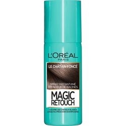 اسپری کانسیلر مو قهوه ای متوسط مجیک ریتاچ لورال LOREAL حجم 75 میل