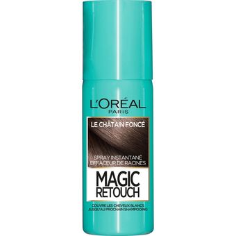 اسپری کانسیلر مو قهوه ای متوسط مجیک ریتاچ لورال LOREAL حجم 75 میل